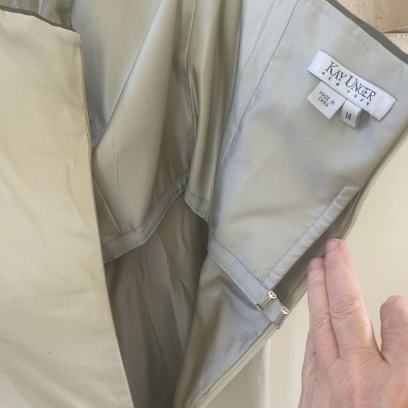 Vintage Floral Embroidered Strapless Dress - Picture 13 of 16